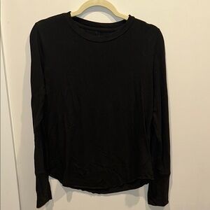 Black Long Sleeve Women's Top